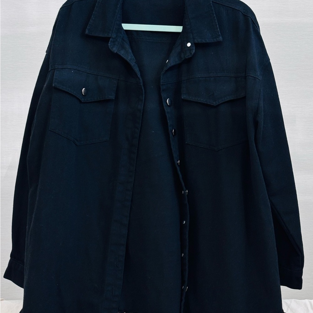 Black Denim Jacket